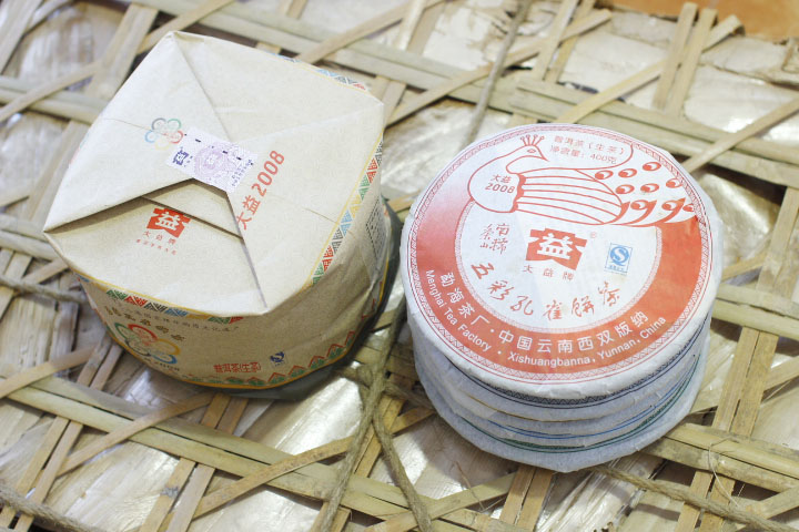 细说大益2008五彩孔雀