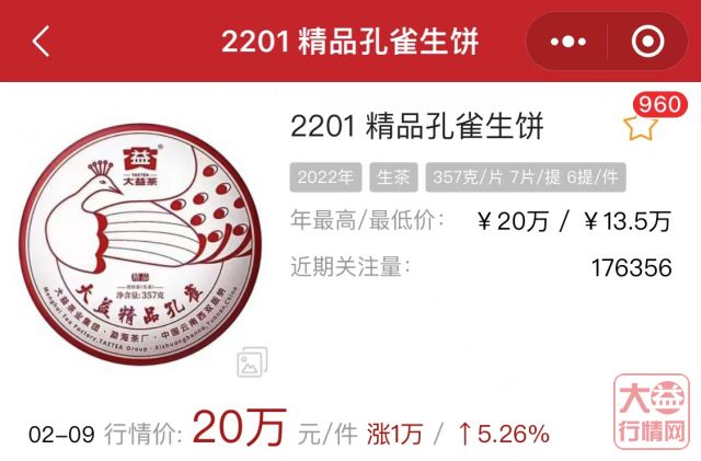 全面解读大益精品孔雀，你想知道的都在这里！