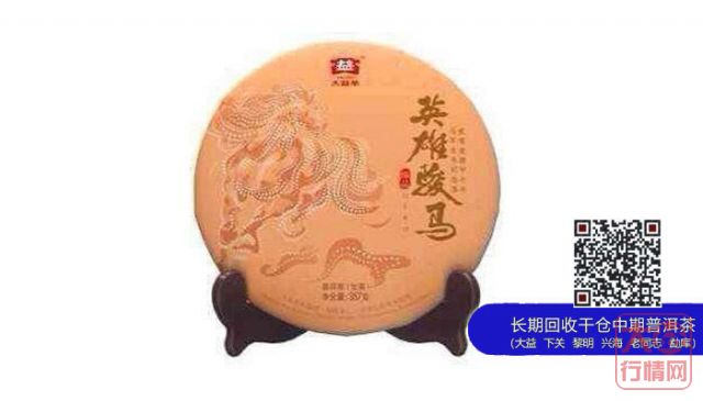 大益2013年十大明星普洱茶