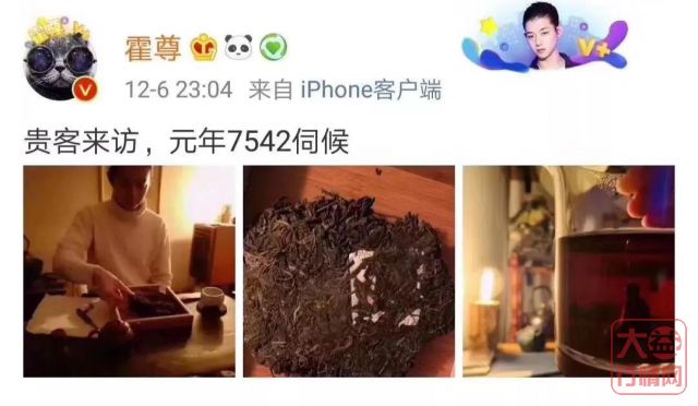 漫说7542，小鲜肉也爱喝的云南第一名茶
