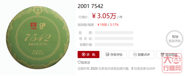 80周年翡翠7542即将上市,行情一触即发!大益行情网 | 一周热点行情04.20-04.26