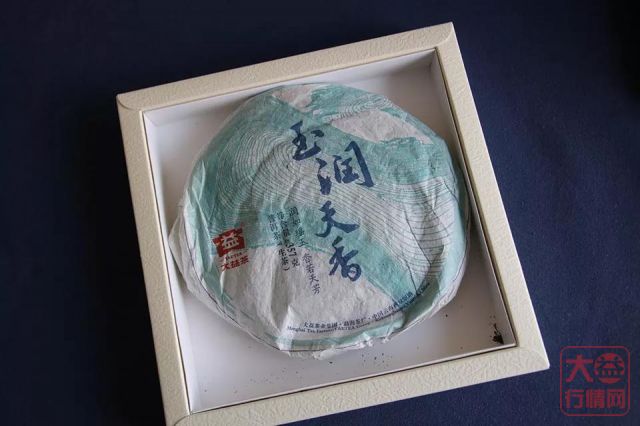 014 大益 玉润天香，汤厚度比新茶时提升些许