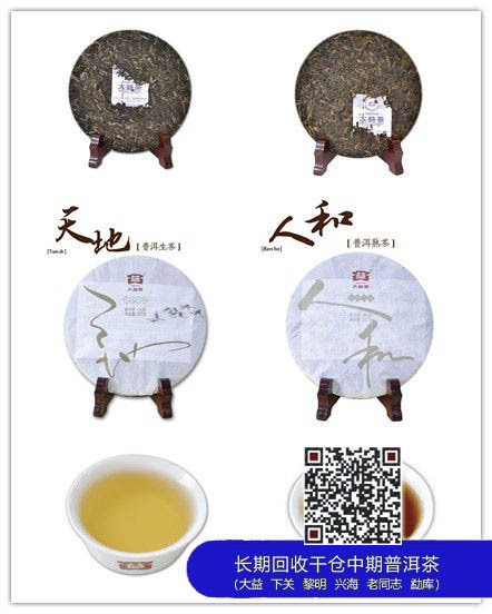 大益新品天地人和普洱茶上市