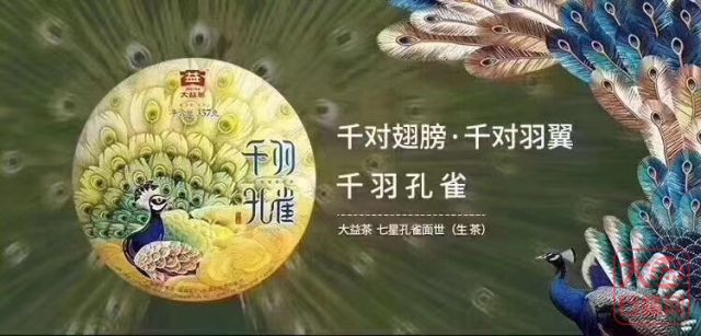 【百家票选 十大名茶】第二款 2018 一八零一批 千羽孔雀