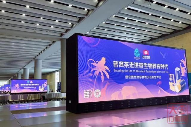 央广网 | 大益益原素成为COP15指定产品,微生物多样性赋能茶科技