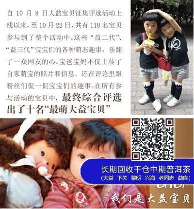 大益十年味道、十年精神