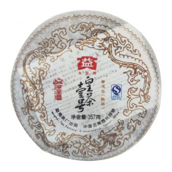 2007年 皇茶一号熟饼普洱茶价格￥7.8万