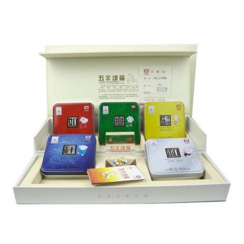 001 五羊颂福礼盒装普洱茶价格￥3100.00