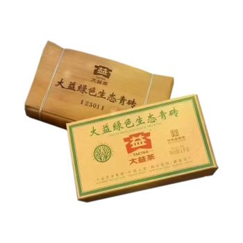 2501 大益绿色生态青砖普洱茶价格￥2.35万