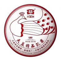 2201 大益精品孔雀生饼散提