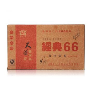 601 经典66普砖普洱茶价格￥2.9万